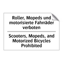 Roller, Mopeds und motorisierte /.../ - Scooters, Mopeds, and Motorized /.../
