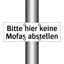 Bitte hier keine Mofas abstellen