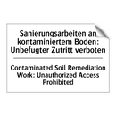 Sanierungsarbeiten an kontaminiertem /.../ - Contaminated Soil Remediation /.../