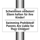 Schwimmen verboten! Eltern haften /.../ - Swimming Prohibited! Parents Are /.../