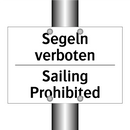 Segeln verboten - Sailing Prohibited
