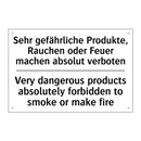 Sehr gefährliche Produkte, Rauchen /.../ - Very dangerous products absolutely /.../