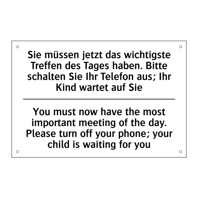 Sie müssen jetzt das wichtigste /.../ - You must now have the most important /.../
