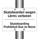 Skateboarden wegen Lärms verboten/.../ - Skateboarding Prohibited Due to /.../