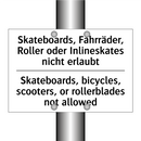 Skateboards, Fahrräder, Roller /.../ - Skateboards, bicycles, scooters, /.../