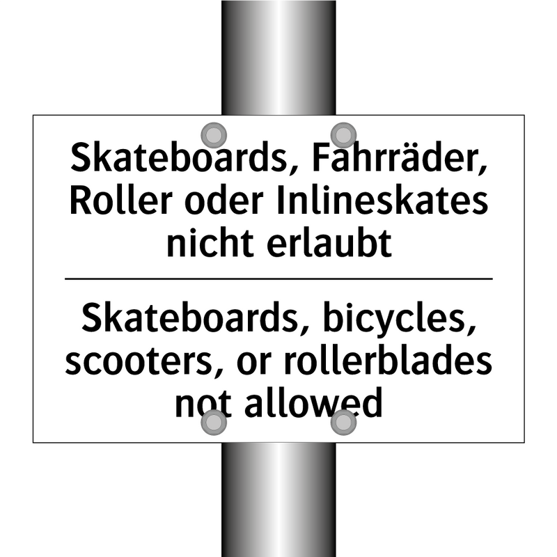 Skateboards, Fahrräder, Roller /.../ - Skateboards, bicycles, scooters, /.../