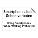 Smartphones beim Gehen verboten/.../ - Using Smartphones While Walking /.../