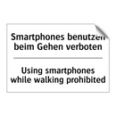 Smartphones benutzen beim Gehen /.../ - Using smartphones while walking /.../