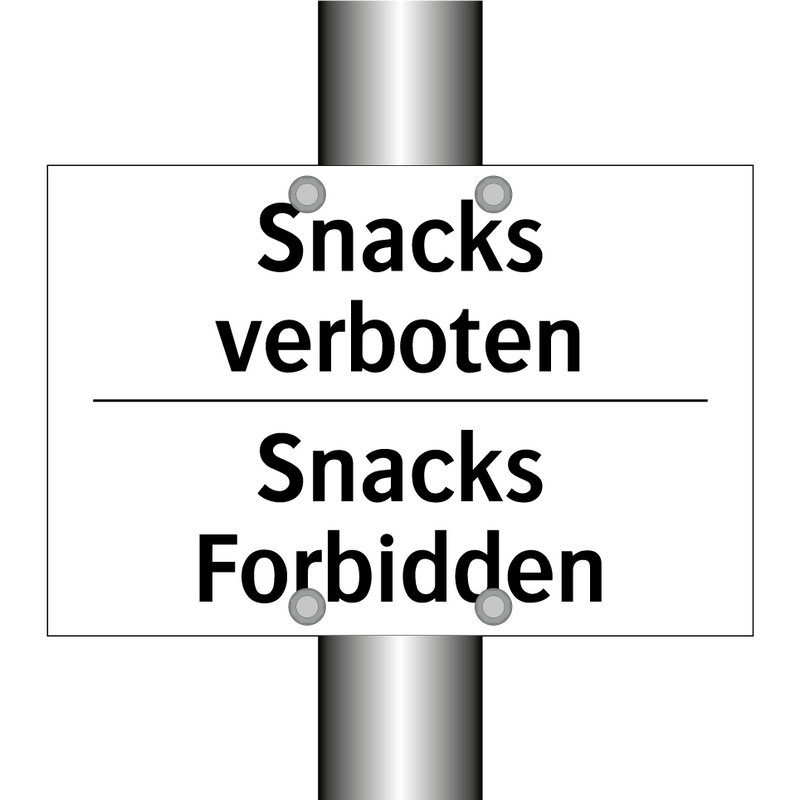 Snacks verboten - Snacks Forbidden