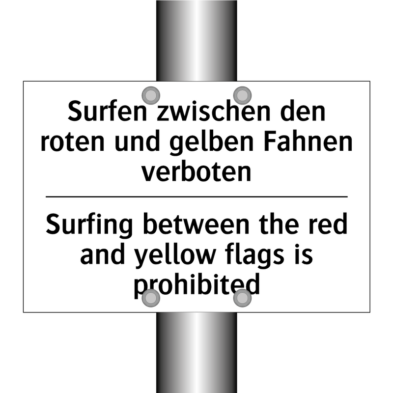Surfen zwischen den roten und /.../ - Surfing between the red and yellow /.../
