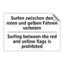 Surfen zwischen den roten und /.../ - Surfing between the red and yellow /.../