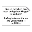 Surfen zwischen den roten und /.../ - Surfing between the red and yellow /.../