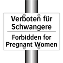 Verboten für Schwangere - Forbidden for Pregnant Women
