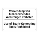 Verwendung von funkenbildenden /.../ - Use of Spark-Generating Tools /.../