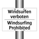 Windsurfen verboten - Windsurfing Prohibited