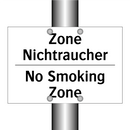 Zone Nichtraucher - No Smoking Zone
