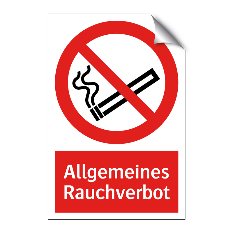 Allgemeines Rauchverbot