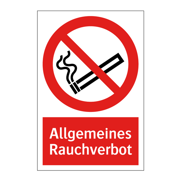 Allgemeines Rauchverbot