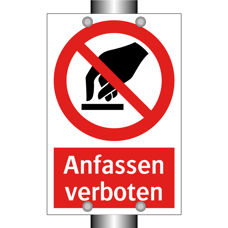 Anfassen verboten