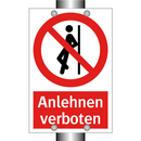 Anlehnen verboten