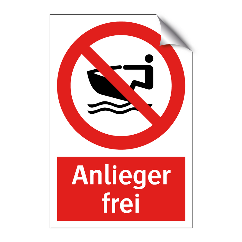 Anlieger frei