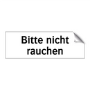 Bitte nicht rauchen