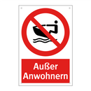 Außer Anwohnern
