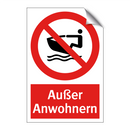 Außer Anwohnern