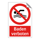 Baden verboten
