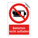 Batterien nicht aufladen