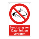 Benutzung von Datenbrillen verboten