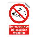 Benutzung von Datenbrillen verboten