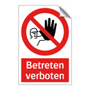 Betreten verboten