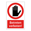 Betreten verboten!