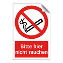 Bitte hier nicht rauchen