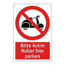 Bitte keine Roller hier parken