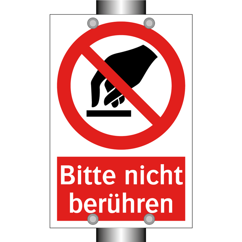 Bitte nicht berühren