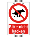 Bitte nicht kacken