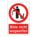 Bitte nicht wegwerfen