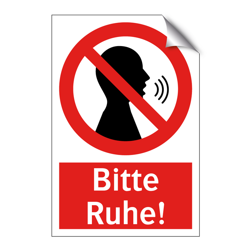Bitte Ruhe!