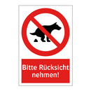 Bitte Rücksicht nehmen!