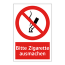 Bitte Zigarette ausmachen