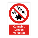 Cannabis Drogen Verboten
