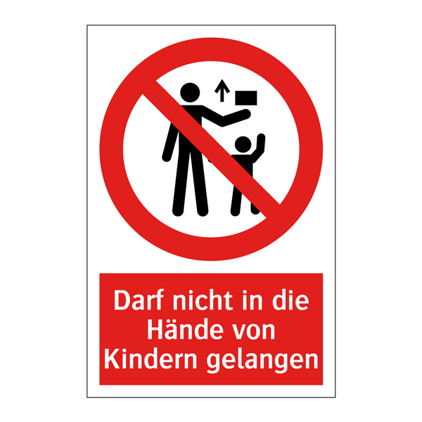 Darf nicht in die Hände von Kindern gelangen