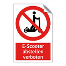 E-Scooter abstellen verboten