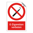 E-Zigaretten verboten