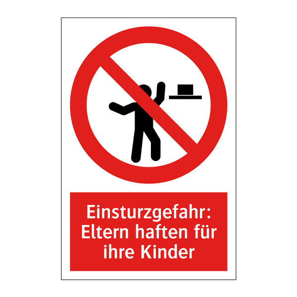 Einsturzgefahr: Eltern haften für ihre Kinder