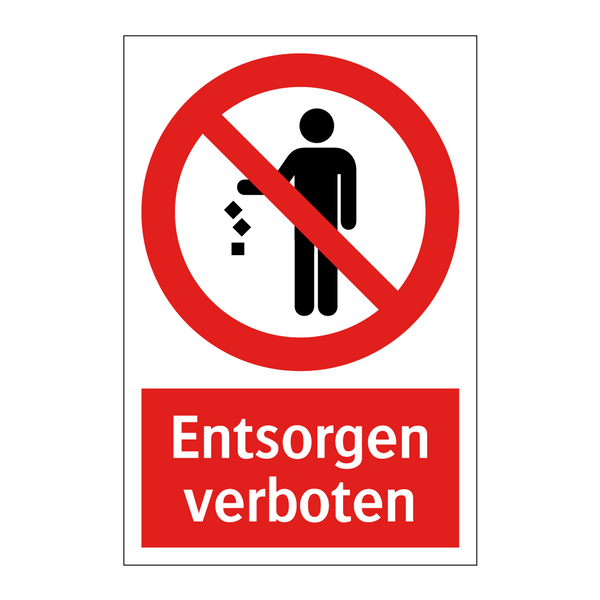 Entsorgen verboten