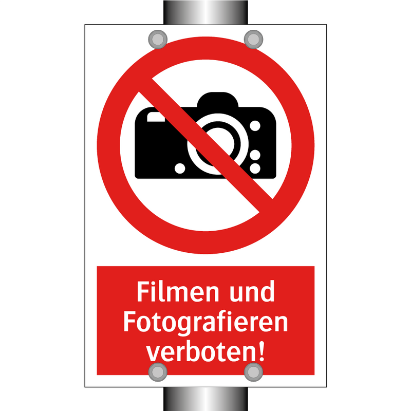 Filmen und Fotografieren verboten!