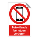 Foto-Handy benutzen verboten